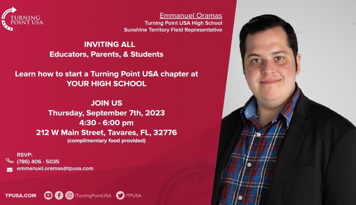 TURNING POINT USA COMES TO LAKE COUNTY